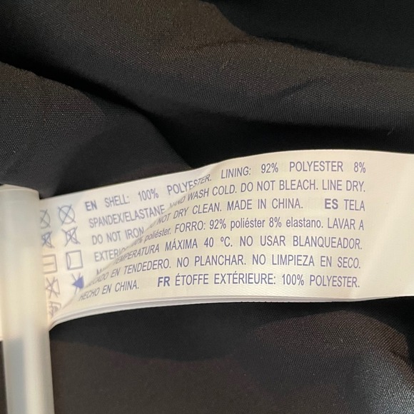 Forever 21 Floral Print Mini Dress‎ Spaghetti Strap Black Pink Sz S - Picture 7 of 11